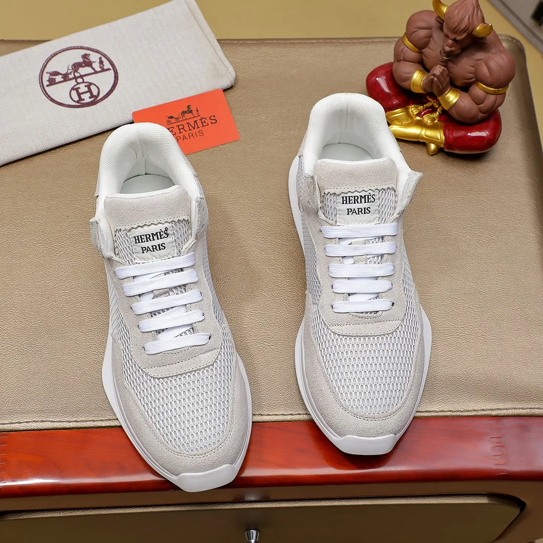 Men's shoes 💰400💰【HERMES】hot-selling men's shoes counter original items! The world's top brands...Luxury quality...//Fashion and high-end footwear 👍💪🏻...give you a low-key luxury comfort experience👍. The upper is made of pure Italian imported first-layer cowhide... 🐑 Leather lining..., comfortable and breathable, high-end and classy... luxurious and noble!! .. OEM factory shipment [Hug] stall.. Original plate. color, code number 38--44